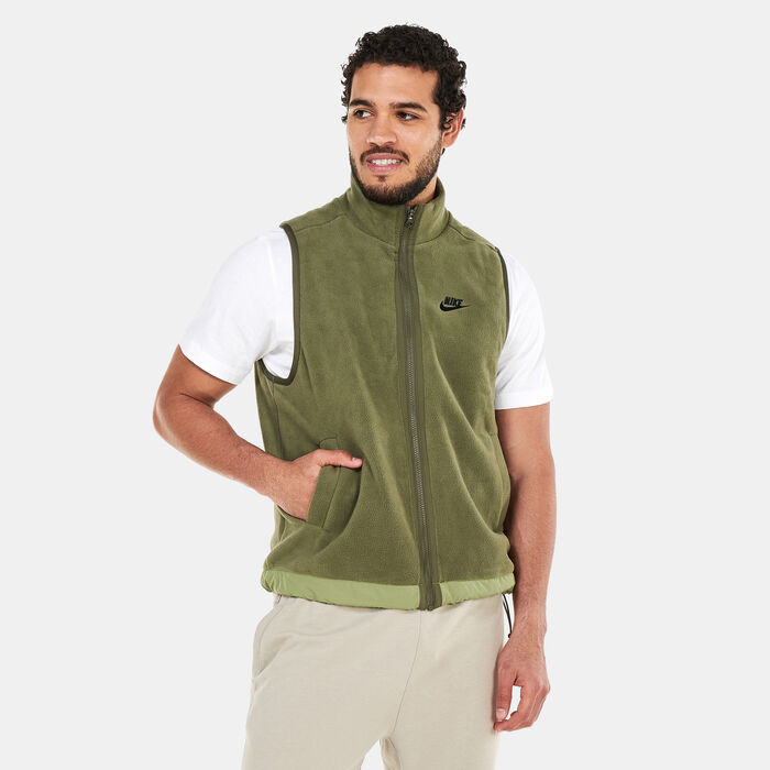 نايكي سترة كلوب+ فليس وينتر للرجال أخضر نايكي سترة كلوب+ فليس وينتر للرجال أخضر image number 0